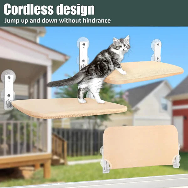 PurrNest™ Cozy Cat Window Hammock Bed