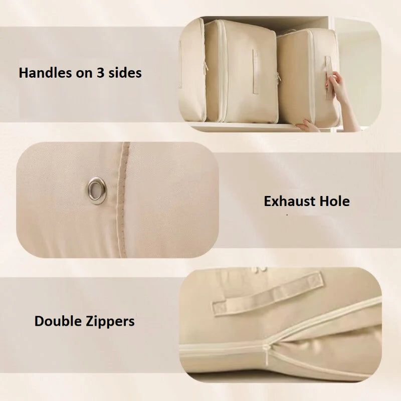Storage Organizer Self Compressing Bag