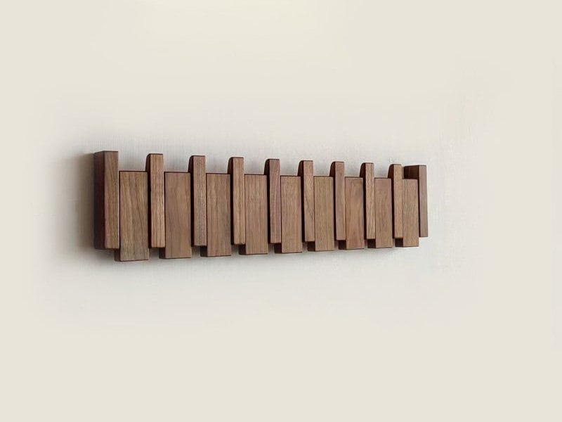 KeyHang™ - Handcrafted Piano Coat & Hat Racks (+ FREE Annual Planner | 50 pages)