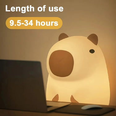 Capybara Squishy Night Light
