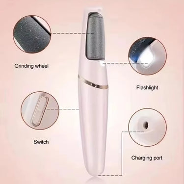 Electric Foot Grinder – Rechargeable Pedicure Callus Remover