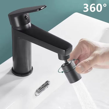 360° Rotating Faucet Aerator – Dual-Mode Kitchen Sink Spray Nozzle