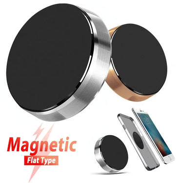 Magnetic Car Phone Holder – Universal Dashboard Mount with Metal Plate