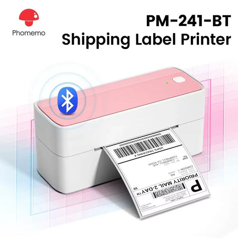 Bluetooth Thermal Shipping Label Printer 4×6 – Wireless
