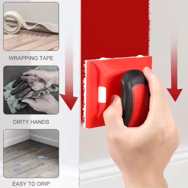 Trim Paint Edger Rotating Handle Wall Corner Pad Painter Tool