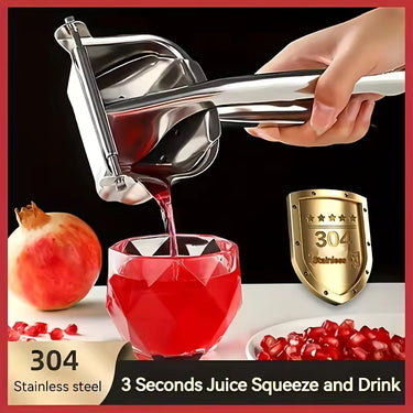 Premium Stainless Steel Manual Juice Squeezer