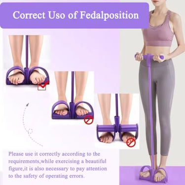 Elastic Yoga Resistance Bands Full Body Workout