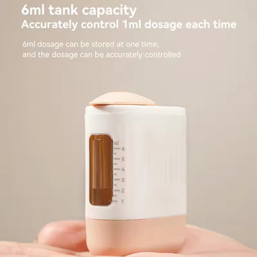 Electric Scalp Massager Oil Applicator with Red Light & Microcurrent