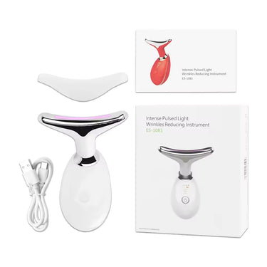7-Color LED EMS Face & Neck Lifting Massager