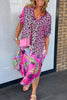 Aria™ - Lightweight Cotton Blend Summer Dress with Tropical Accents