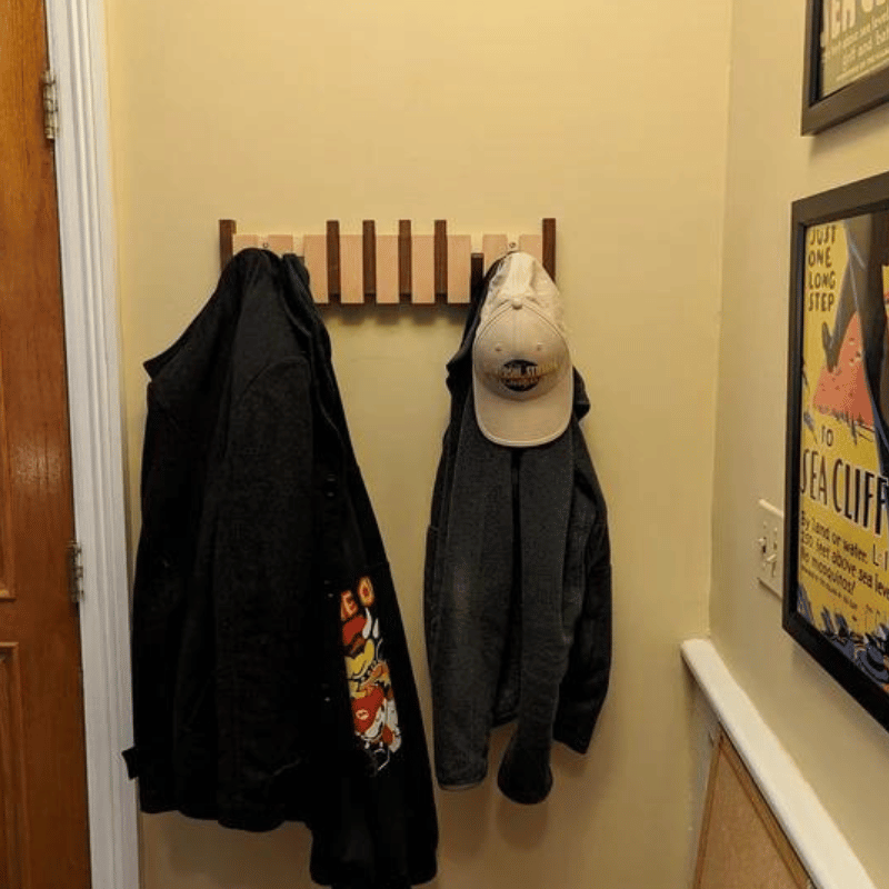 KeyHang™ - Handcrafted Piano Coat & Hat Racks (+ FREE Annual Planner | 50 pages)
