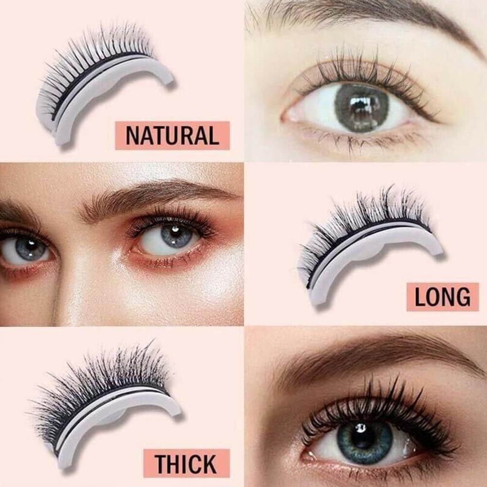 1+1 Gratis | Reusable Eyelashes™️ Selbstklebende Wimpern - Lozenza