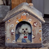 Foldable Dog House - Lozenza